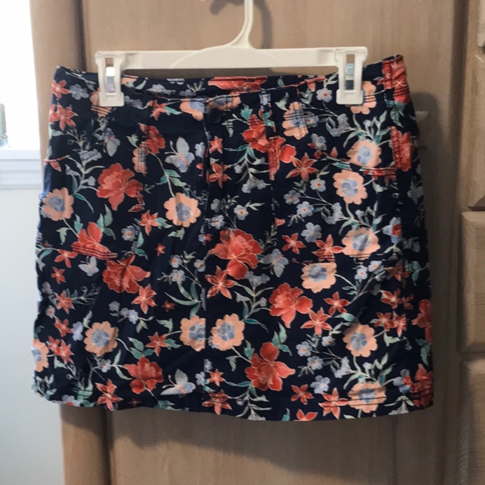 Floral skort